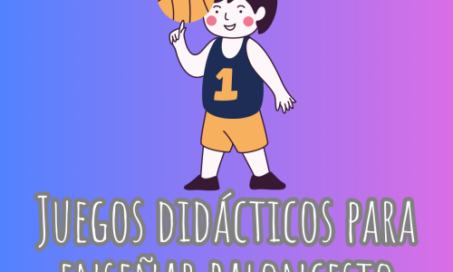 Juegos didácticos para enseñar baloncesto